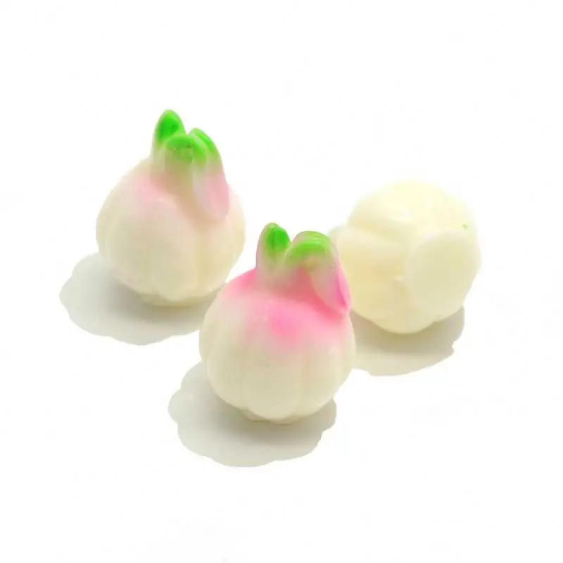 
Kawaii Fruit Vegetable Food Resin Miniature Garlic Ornament Dollhouse Cabochon Decor Accessories Garden Supplies for Kids 