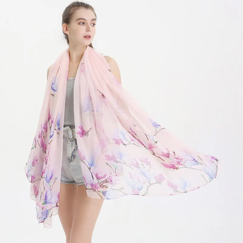 

MIO 2021 Female Foulard Designer Bikini Cover Up Wraps New Fashion Summer Women Flower Beach Shawls, 5 colors in stock
