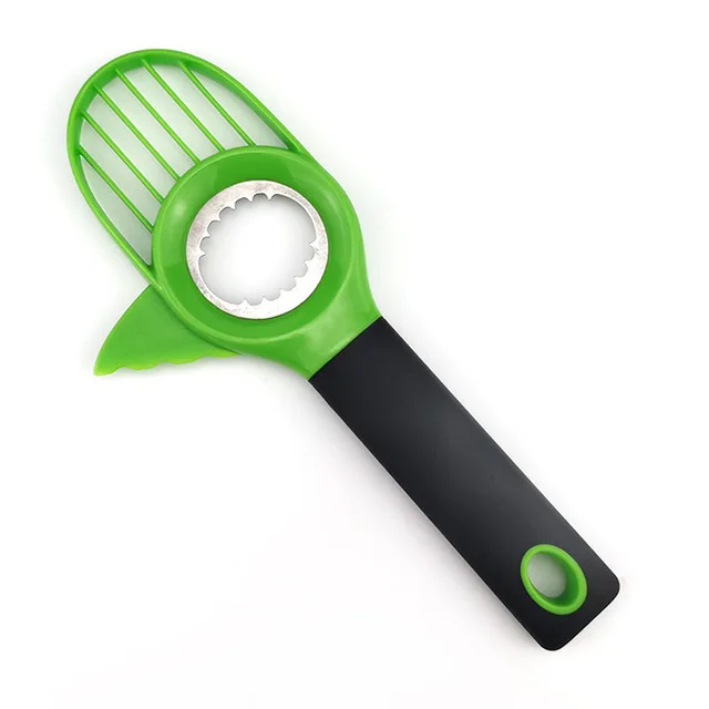 

3 in 1 Avocado Cutter Tool with Grip Handle BPA Free Multifunctional Avocado Knife