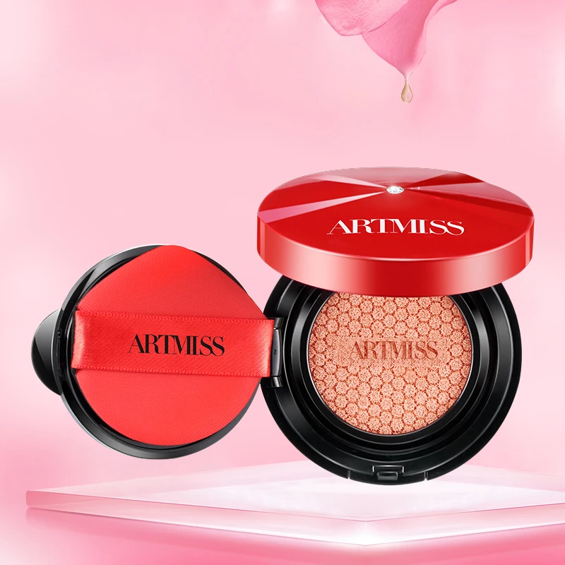 

Blusher Face Makeup Liquid Blush Red Private Label Air Cushion blush, 3 colors