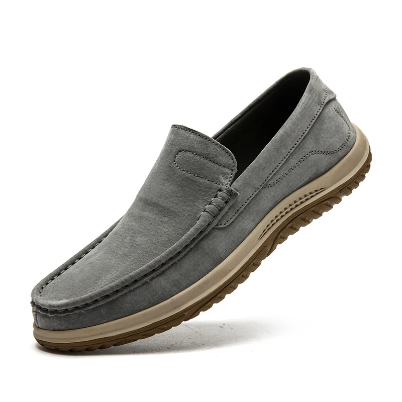 

2021 Men's Durable Casual Leather Shoes Made in China