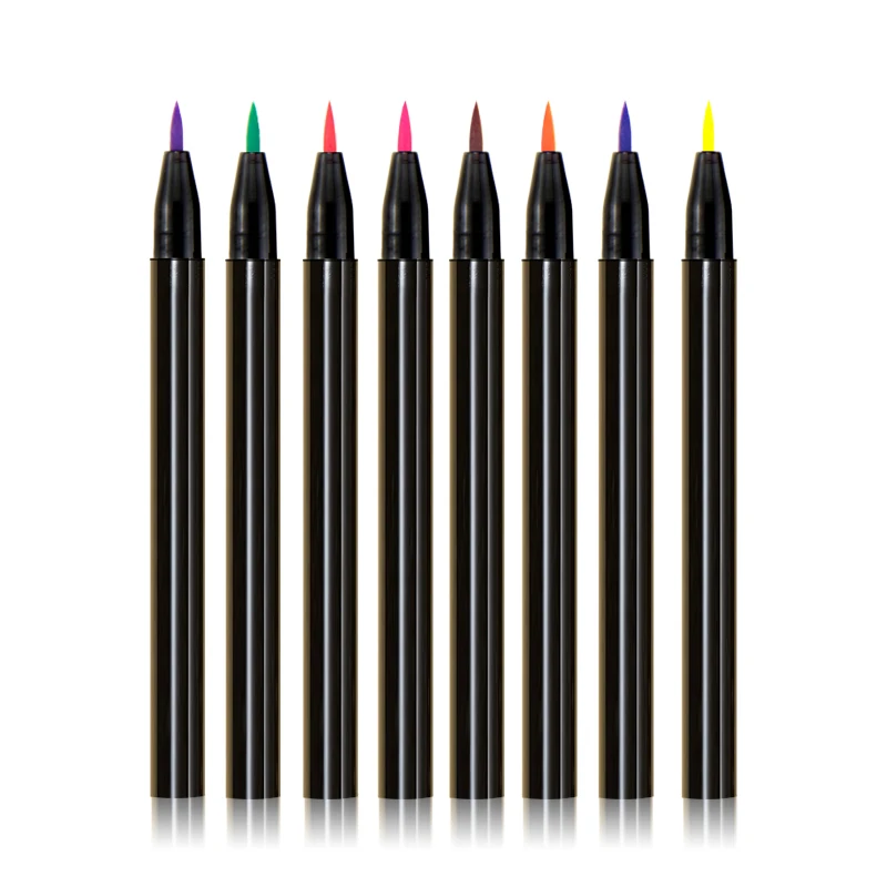 

Eyeliner Colorful Glitter Trendy Eyeliner Pencil Private Label Accepted Waterproof OEM Liquid Eyeliner Pen Low MOQ