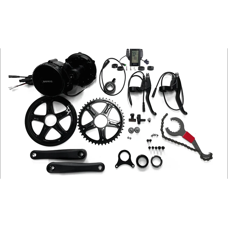 

electric bike motor kit bafang bbs02b 48v 750w motor kit included display