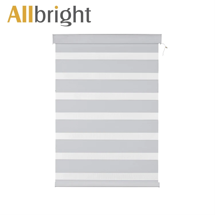 

Custom Popular Style Shades Window 100% Polyester Curtain Zebra Blinds, Yarn dye