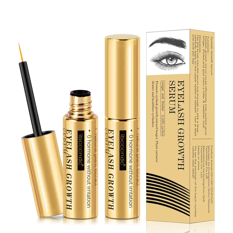 

ibcccndc 6ml Powerful Eyelash Growth Serum Eyelash Enhancer Essence Eyelash Promoter Long Lashes Nursing Growth Liquid, Clear