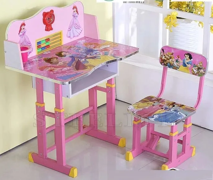 
ergonomic study table with chair for India market 