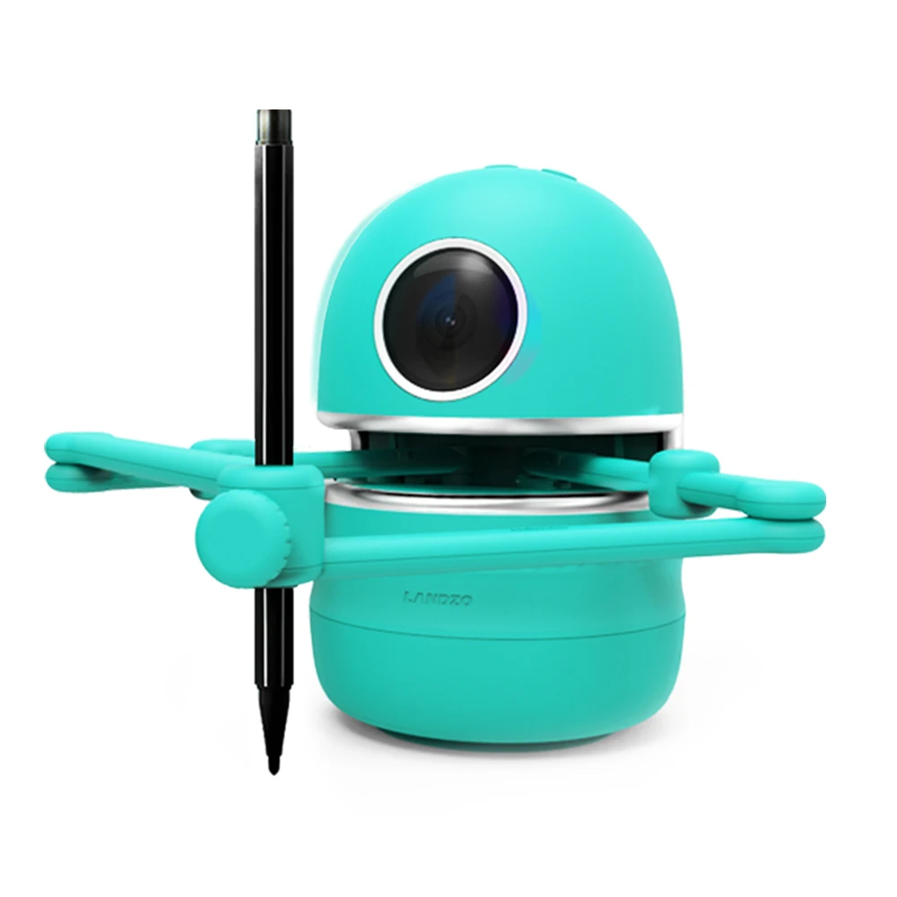 

2021 Landzo Quincy Cute artificial intelligence robot art painter cheap child supermarket gifts wholesale