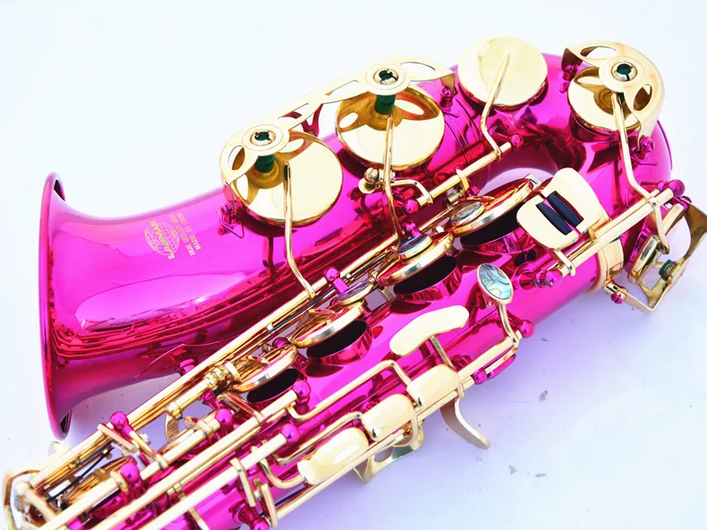 Rose Gold Lacquer Brass Alto Instrument Accessories Professional Eb  China Sax Saxophone Alto