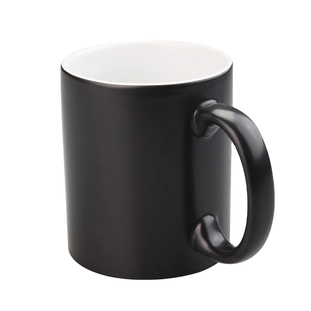 

11oz Sublimation Color changing Ceramic Mug Economical High Quality Sublimation Custom Logo Magic Ceramic Coffee Mugs