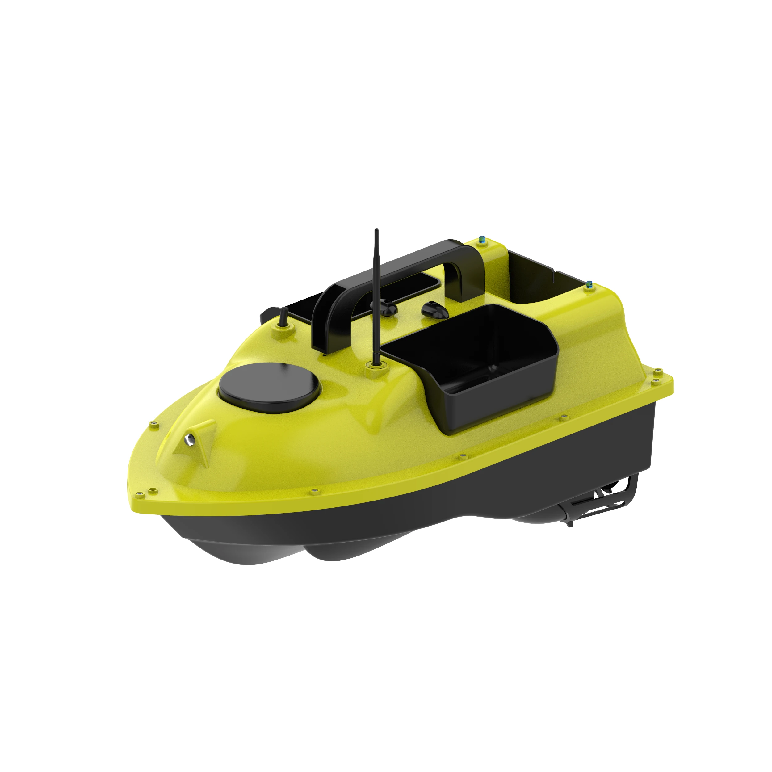 

New 500M High Speed 2KG Weight Three Hoppers Samrt Actor Fishing Bait Boats GPS Remote Control Boat RC Bait Hoat For Fishing