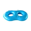 Inflatable water slide water park equipment two person double tube float