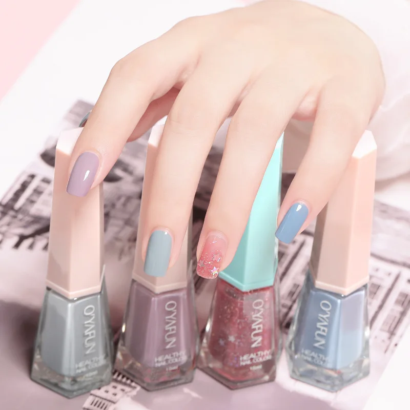 

Nail polishes wholesale free baking quick-drying long-lasting color mirror polish nail polish, Multi colors