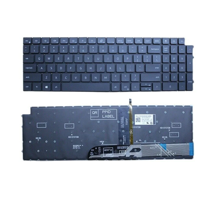 

HK-HHT New US Backlit Keyboard for Dell Vostro 15 3510 3515 3520 3525 No frame