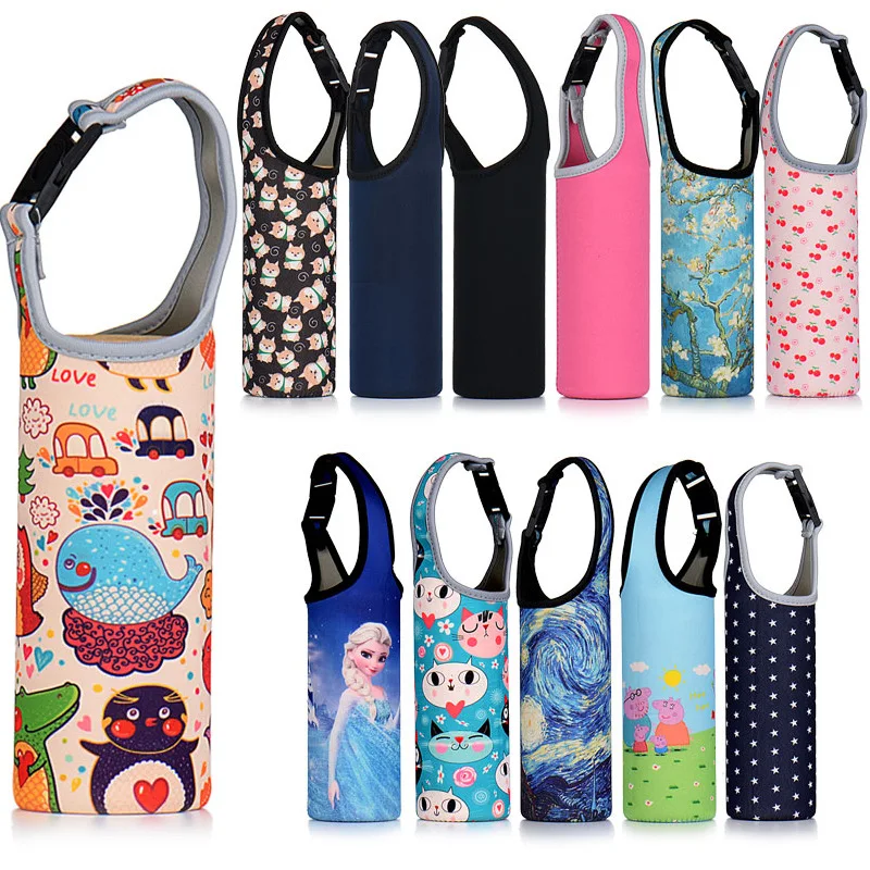 

300-550 ml High Quality Customized Neoprene Insulated Water Bottle Cooler Holder Sleeve Bag, Customized color