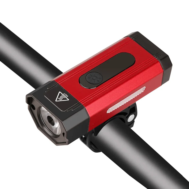 

800LM Waterproof Night Riding Accessories Lights Rechargeable Bright Led Bike Usb Charging Bicycle Light, Blue/red/silver/black