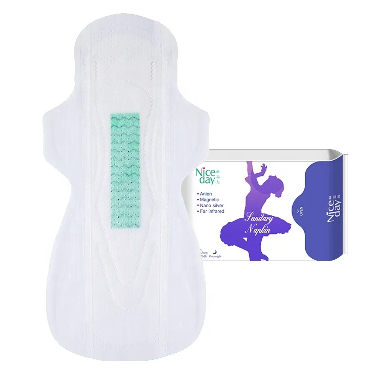 

Wholesale anion Sanitary Pads with Wings heavy flow feminine hygiene napkin overnight menstrual pad