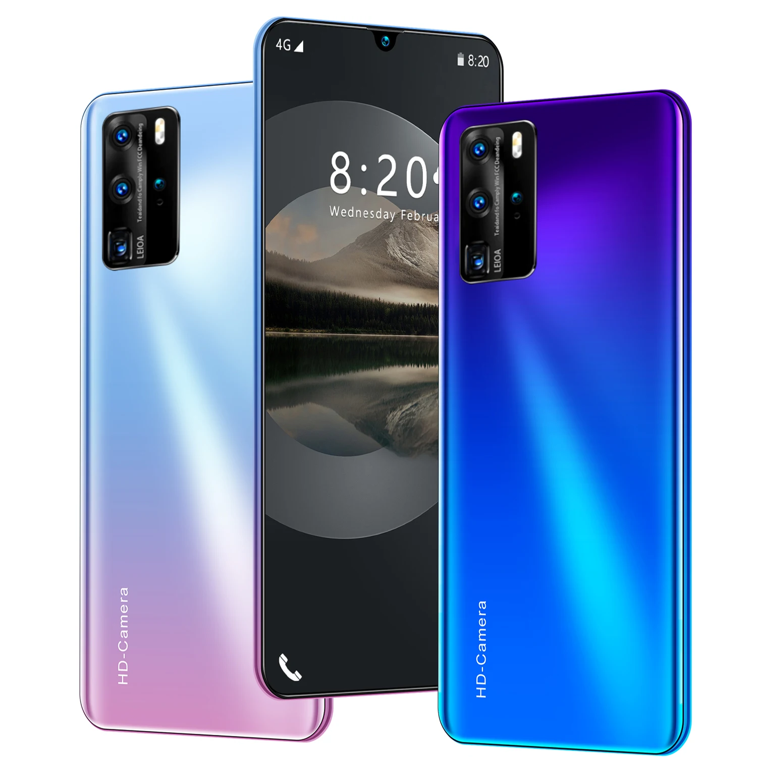 

Global version Huawai P40 Pro Android Smartphone 4G 5G Cell Phones 12+512GB Smart Mobile phone 7.5inch Large HD screen celular