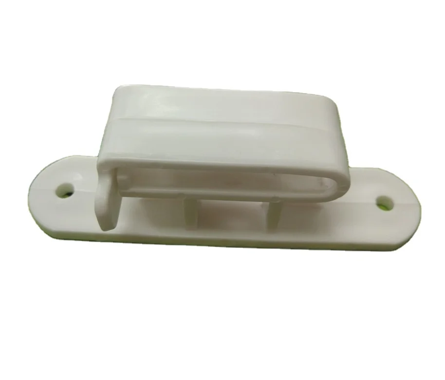 

Terrui INS525 Heavy duty Clip Tape Insulator for Garden fence or Animal Farm Electric Fence Wood Post, White or cusomized