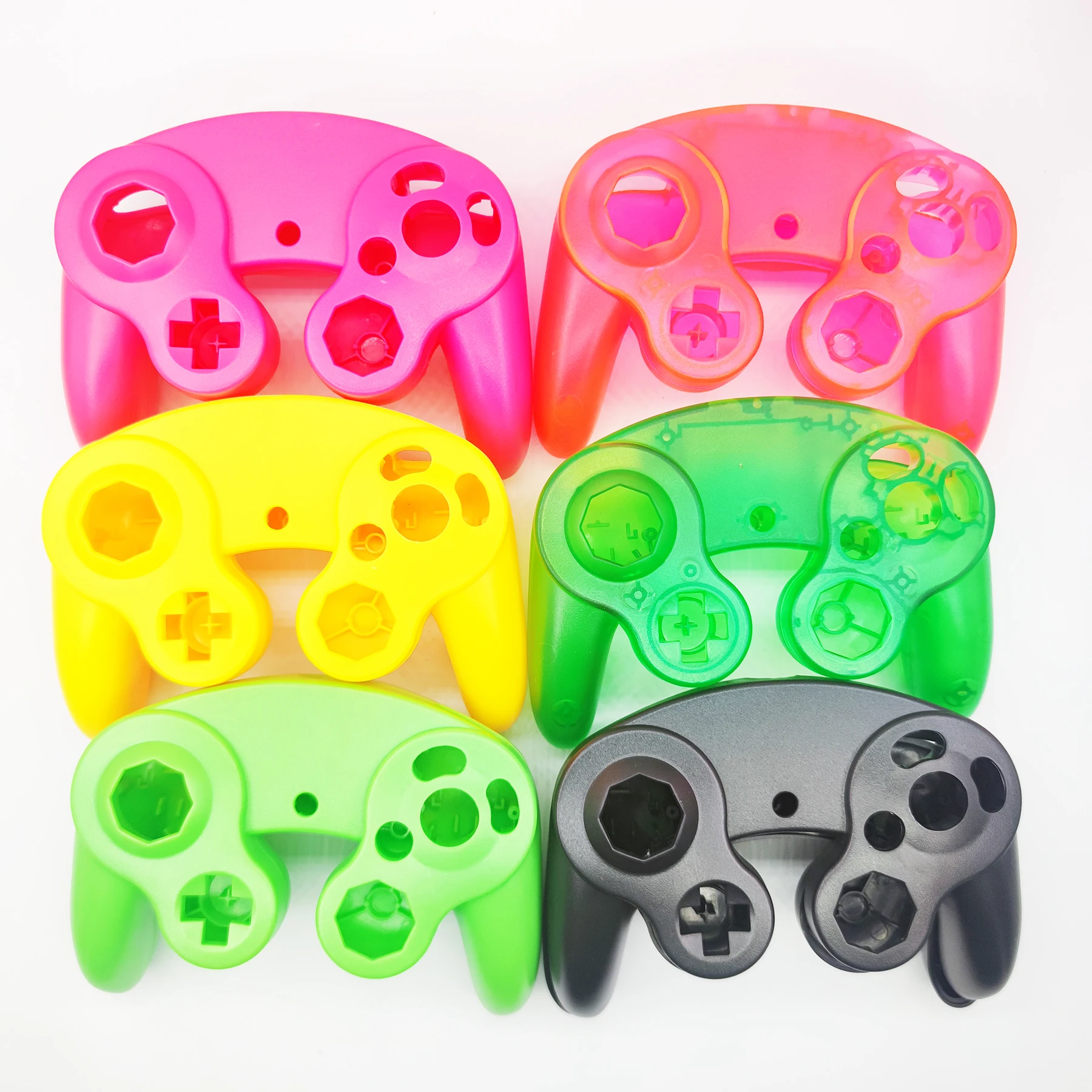 Replacement Handle Housing Cover Shell Case for Nintendo NGC Gamecube Controller Games Handle Case