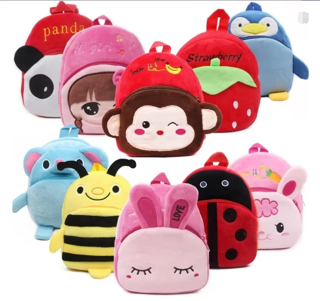 Fruit Shape Carrot or Strawberry Backpack