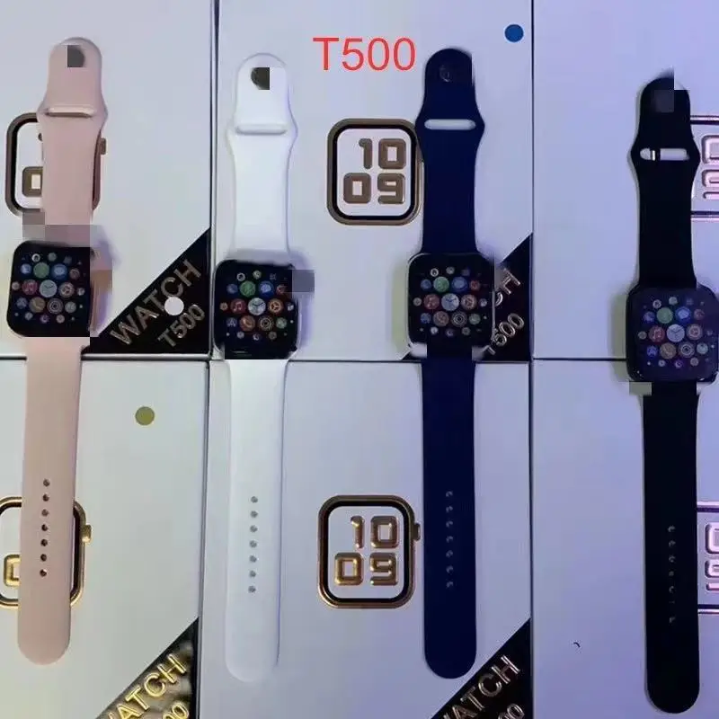 

wholesale men women t500 plus smartwatch band waterproof bluetooth series 6 andriod T500 reloj smart watch 2021 fitbit for men, Customized color