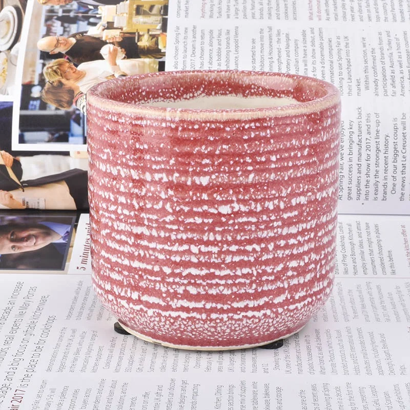 Custom made Ceramic Candle Holders votive Candle Vessel