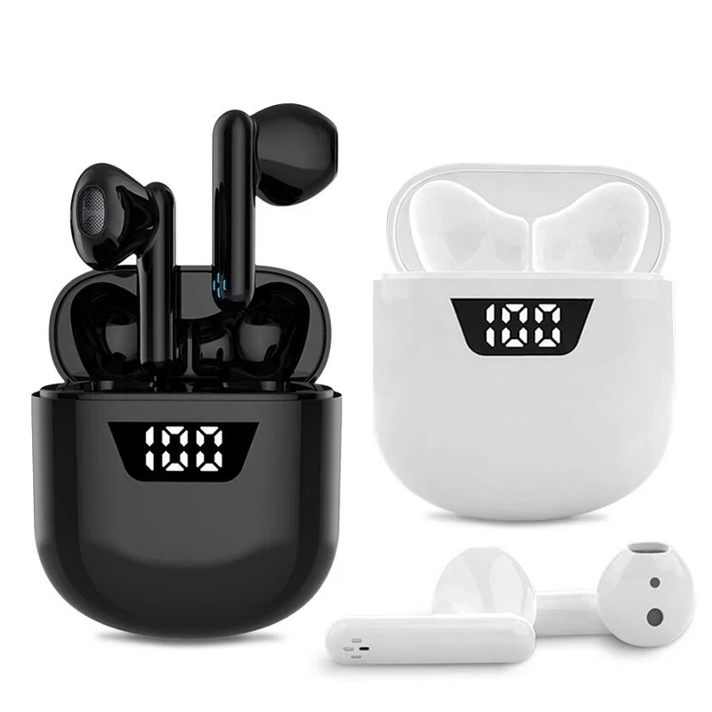 

Amazon Hot Selling B55 TWS Truly Wireless Earbuds BT 5.0 LED Battery Display Mini Stereo Sports Bluetooth Earphone