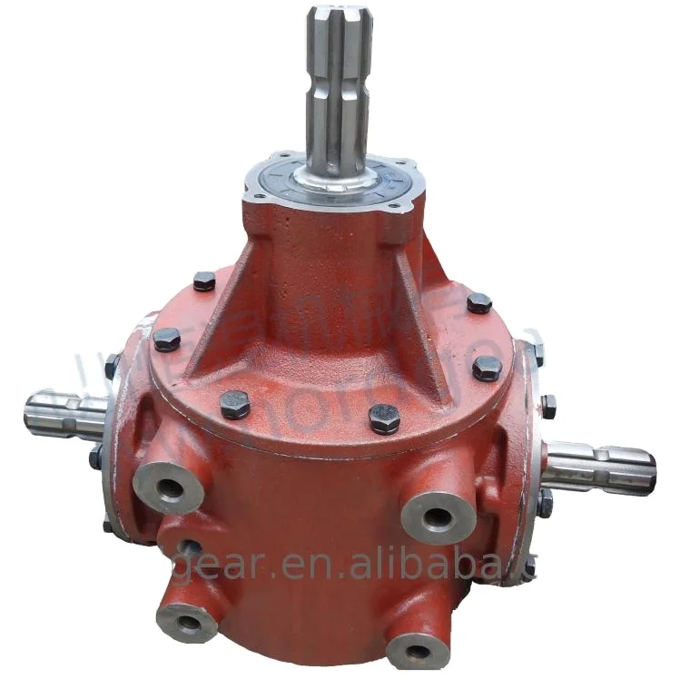 Customize 90 Degree Pto Gearbox For Walking Tractor With Similar Comer