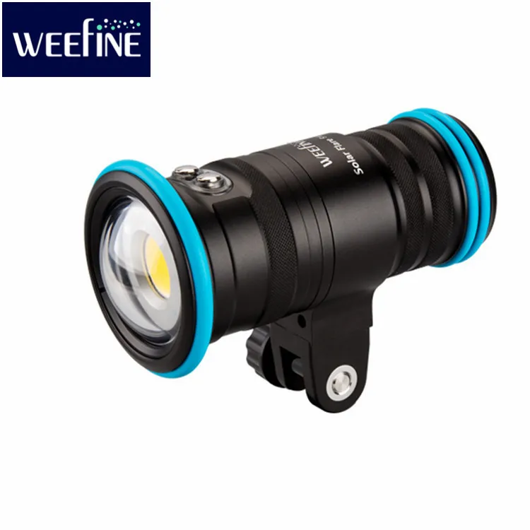 

WEEFINE WF055 Solar Flare 5000 Super Bright Professional Portable dive LED Video Light for scuba diving light