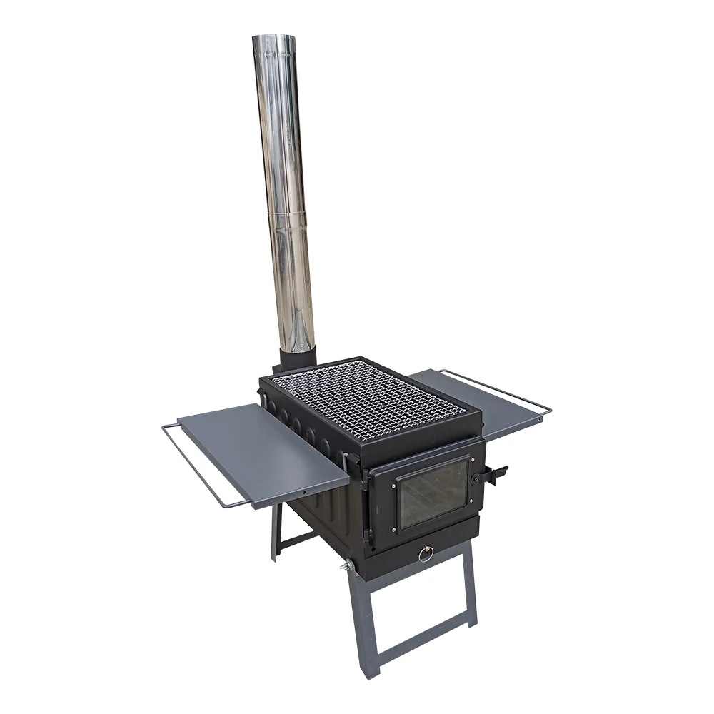 

High Efficiency Outdoor Wood Burning Camping Stoves For Cooking/BBQ/Heating