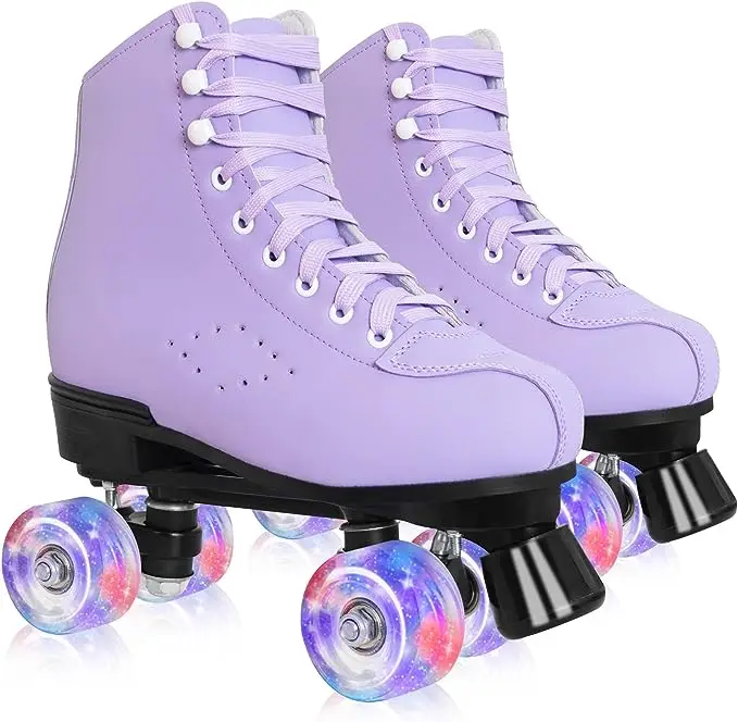 

EACH New Arrival Quad Skates Flashing Skate Shoes Unisex Roller Skates for Women Adults Girl