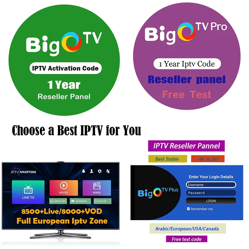 1 Year of Arabic USA Canada France Channel IPTV