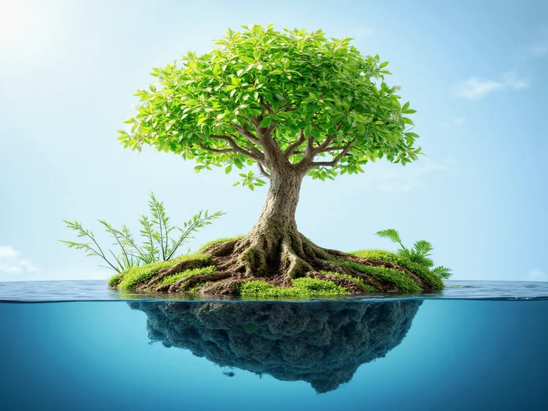 Earth and water combining to create plant element in Infinite Craft