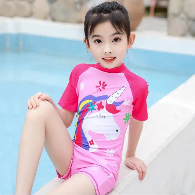 

Comfortable Kids Tankinis swimsuits popular baby beach bikini long sleeves kids swimsuit, Customized color