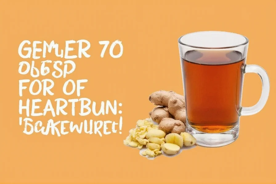 Ginger Tea for Heartburn: Evidence-Based Benefits & Limits