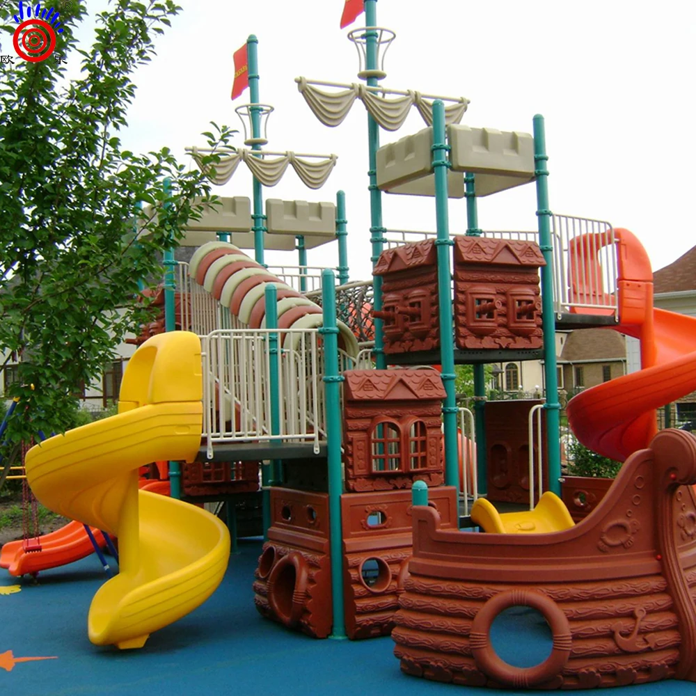 
Commercial outdoor ship playground equipment OL-HD001 