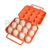 RV Camper Plastic 12 Egg Holder with Molded Handle