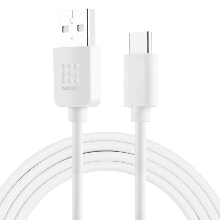 

Free sample HAWEEL1-/2/3m USB-C / Type-C to USB 2.0 Data & Charging Cable