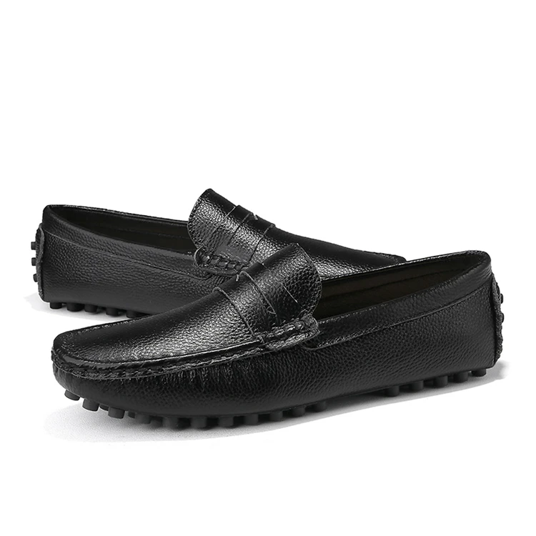 

A Wholesale New Model Summer Moccasin Boat Shoes For Men Best Driving Leather Loafer Gents Shoes