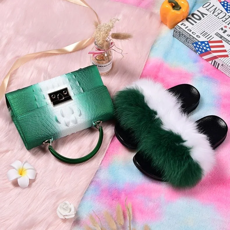 

Custom Luxury Ladies 2021 Vintage Crocodile Pattern Tote Handbag High Quality Matching Handbags And Slippers, 6 colors