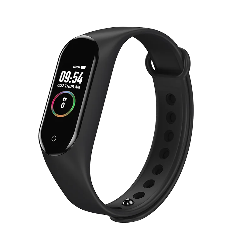 

SKMEI latest new 2020 China fashion sport smart watch waterproof men women wholesale smart wrist bracelet watch m4, Black/purple/red/pink