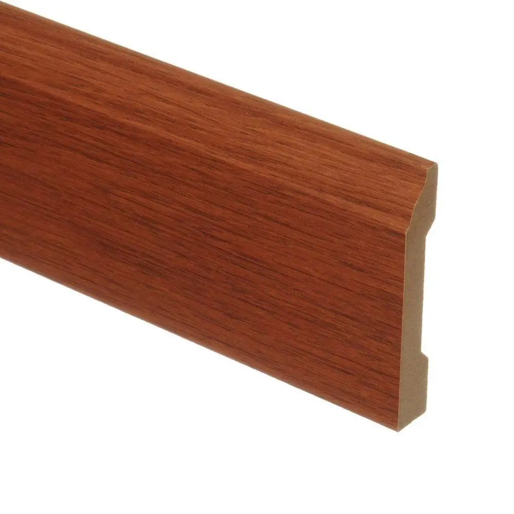 
MDF 80mm Decorative Wall Panel Board Skirting for Flooring Use 