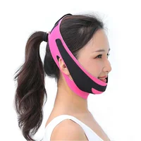 

QY Double Chin Face Bandage Slim Lift Up Anti Wrinkle Mask Strap Band V Face Line Belt Women Slimming Thin Facial Beauty Tool