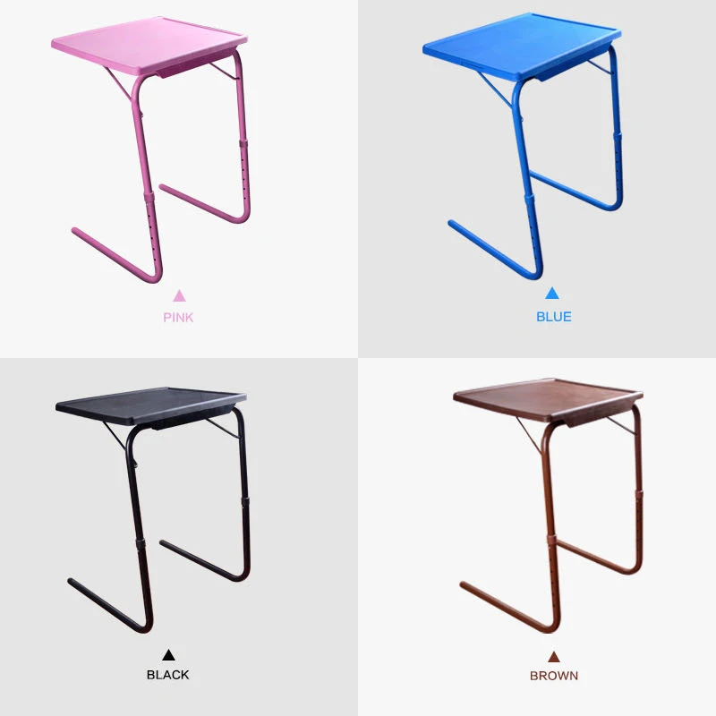 
Simple Fashion Multifunction Folding Laptop Table DIY Height Adjustment Computer Desk Beside Bed Sofa Portable Laptop Table 