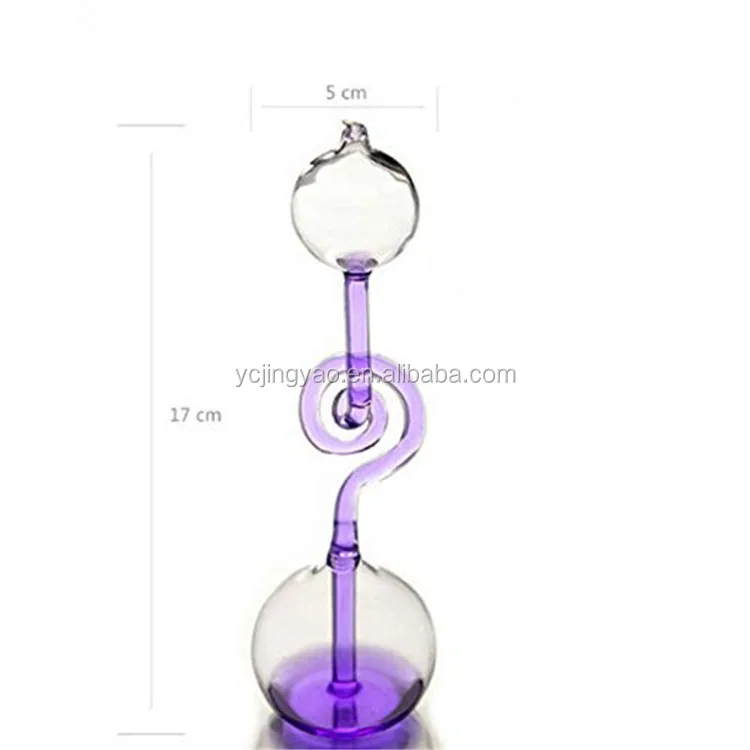 Love Meter Hand Boiler Thermometer Spiral Glass Science Energy Museum Toy Gn 