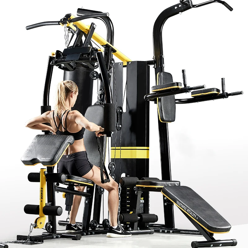 

SD-M6 Best price home fitness equipment gym multi 3 station for body building