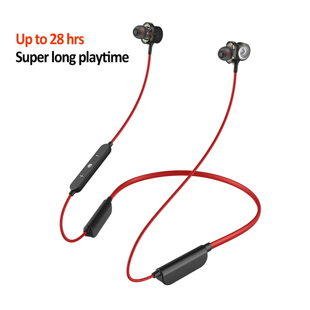 

Alova i6 Noise Cancelling Triple Driver Super Bass Wireless Earphones In-Ear Bluetooth Headphones