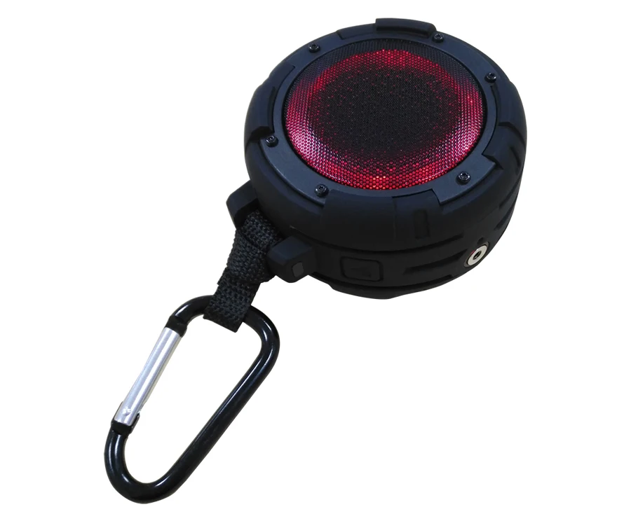 portable 5W bass sound colorful led bicycle bluetooth speaker wireless outdoor IPX8 waterproof bluetooth speaker - ANKUX.COM