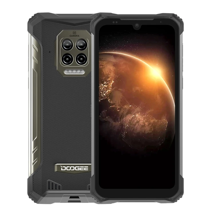 

DOOGEE S86 Rugged Smart Phone 6GB+128GB 8500mAh Super Battery Smartphone IP68/IP69K Mobile Phone HelioP60 Octa Core Android 10, Black