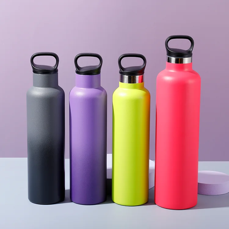 

Ready to ship 12oz 16oz 20oz everich double wall vacuum flask insulated stainless steel water bottle gym bottle water, Customized color